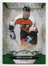 20/21 UD ARTIFACTS EMERALD PARALLEL Hockey /99 (#1-180) U-Pick From List
