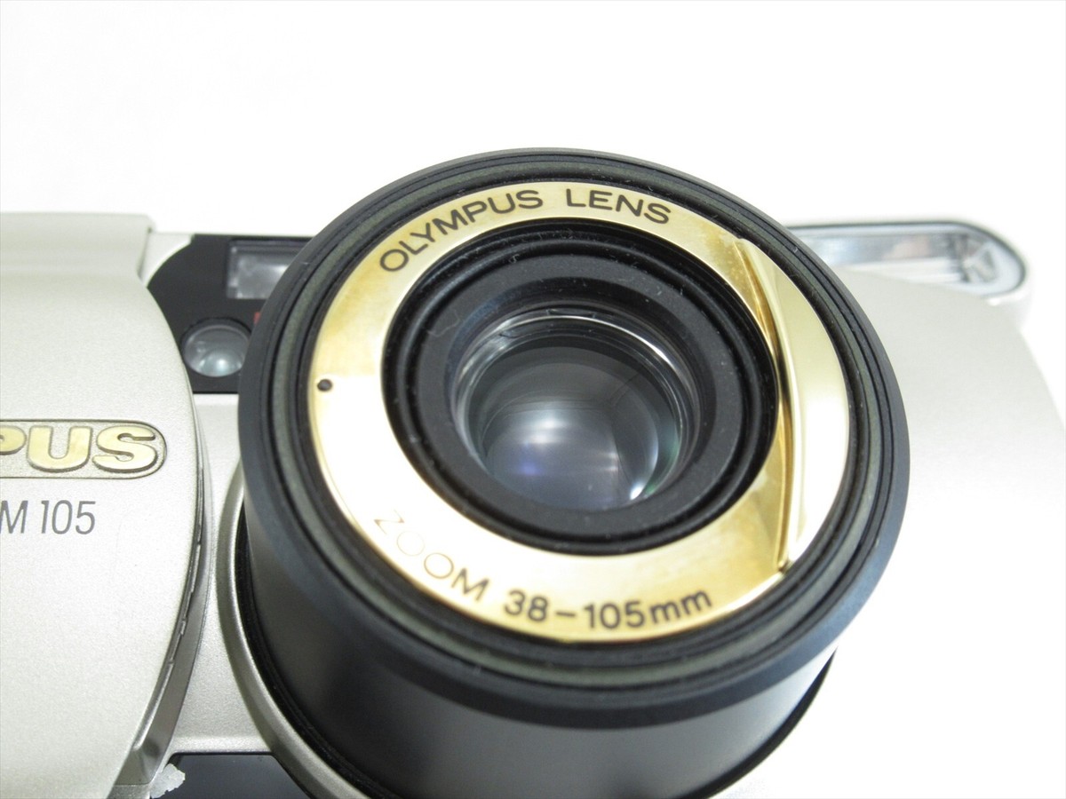 Olympus μ mju Zoom 105 Deluxe 35mm Point & Shoot film Camera w
