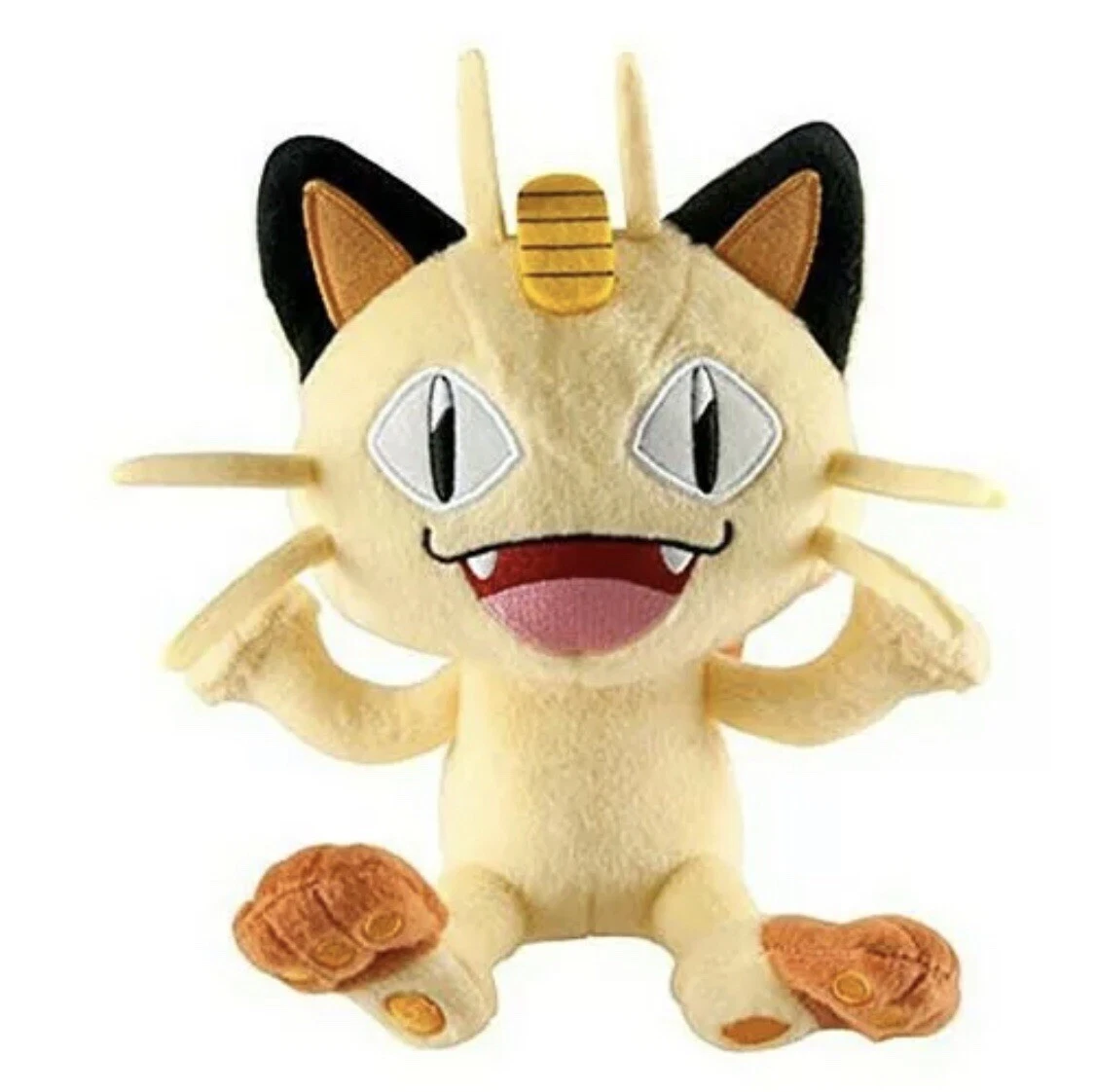 PELUCHE / DOUDOU POKÉMON Miaouss Miaous Tomy 18cm NEUVE