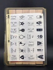 Stampin’ Up! Mini Mates 104465 Rubber Cling Stamp