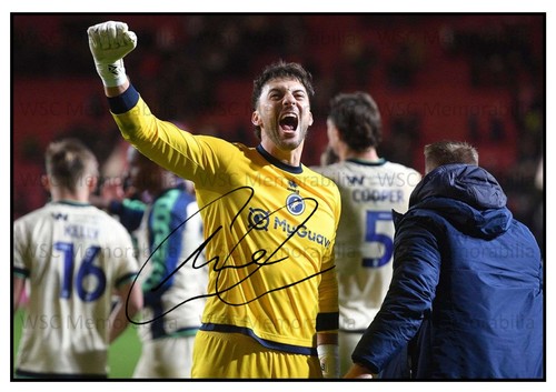 11276. Max Crocombe Signed Pictures (A4 Prints) Millwall Burton Grimsby NZ etc.