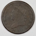 Photo of a 1809-P Large Cent from an eBay listing that sold on Jul 6, 2026