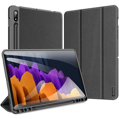 Hülle für Galaxy Tab S7 / S8  Dux Ducis Case Cover Futeral Tasche Etui Schwarz