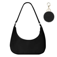 Shoulder Bags for Women, Nylon Shoulder Y2k Bag, Lady Underarm Bag, Mini Hand...