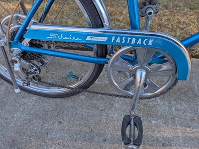 SCHWINN 1968 SKY BLUE Bicycle 5 speed FASTBACK STINGRAY 20 inch