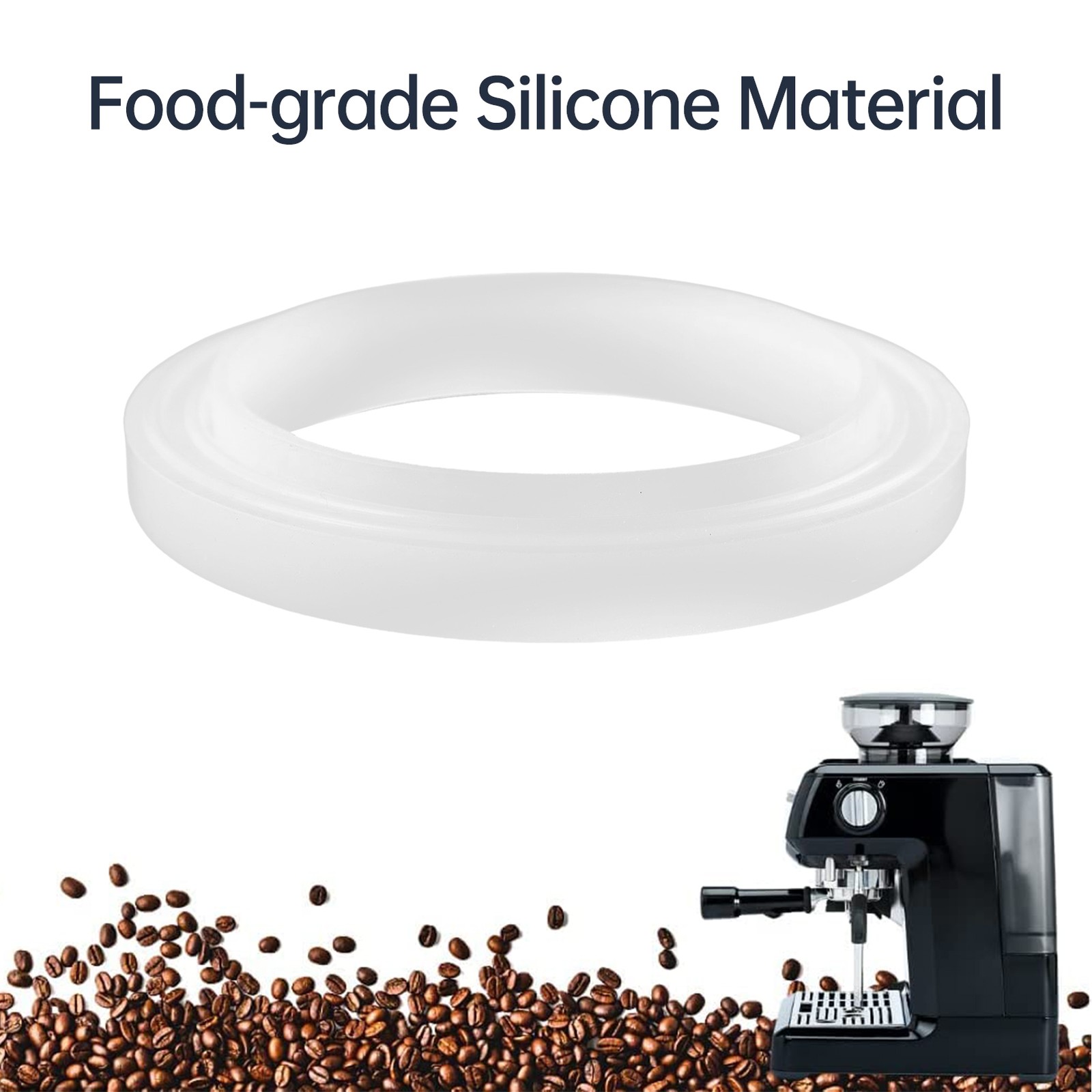 54MM Reusable Silicone Seals Food Grade Sealing Ring Gasket Ring For Proof