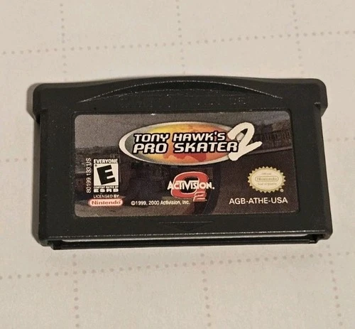 Tony Hawk's Pro Skater 2 Nintendo Game Boy Advance, 2001, Tested