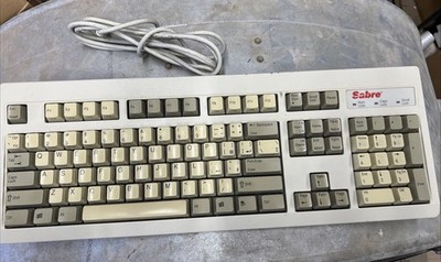 Packard Bell RT6656TW Keyboard Computer Vintage Windows 95 Wired