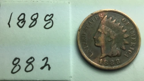 1882 Indian Head Penny; Good condition #882