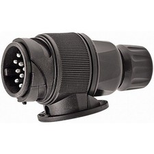 Stecker Schraubkontakt 12 V 13-polig 11446 N-Typ HELLA für u.a. LIEBHERR