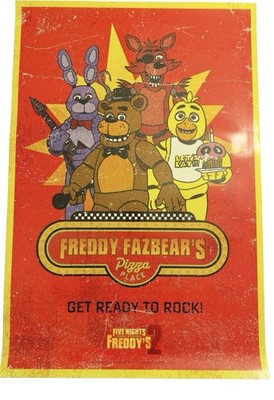 Five Nights at Freddy's 2 - FNAF 2 -AMC LIMITED EDITION PROMO POSTER 27x40 - New