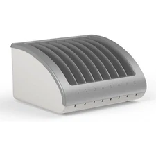 8 Devices  Charging Station for Laptops & Chromebooks Storage Rack for Classroom