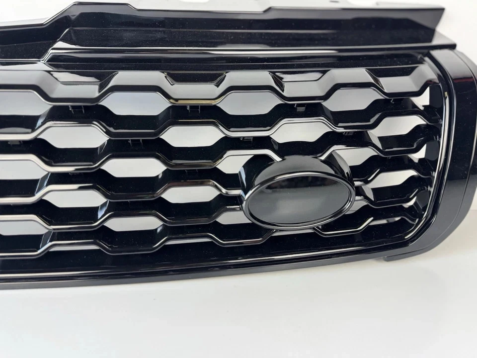 Range Rover Evoque L538 Front Grill 2015–2018 Glanz Schwarz Kühlergrill ABS - Bild 4 von 4