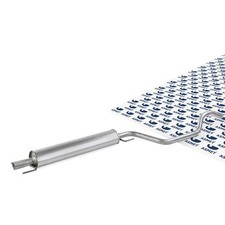 ASMET 05.229 Mittelschalldämpfer Schalldämpfer für OPEL ZAFIRA B (A05)