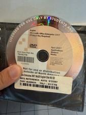 Microsoft Office Enterprise 2007 DVD Product Key OEM