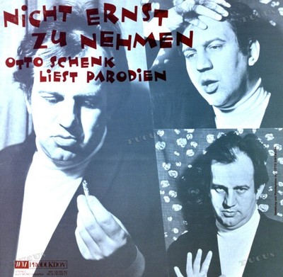 Otto Schenk - Nicht Ernst Zu Nehmen: Otto Schenk Liest Parodien LP (VG/VG) .*