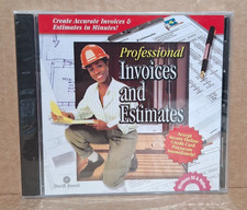 Professional Invoices and Estimates PC by Swift Jewel - New / Sealed