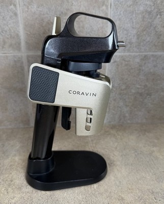Coravin Model Two 2 Black Wine Preservation System Machine Unit w/ Stand No Tank