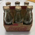 Vintage Miniature Coca-Cola 6-Pack Carrier. (bottles Have Evaporated)