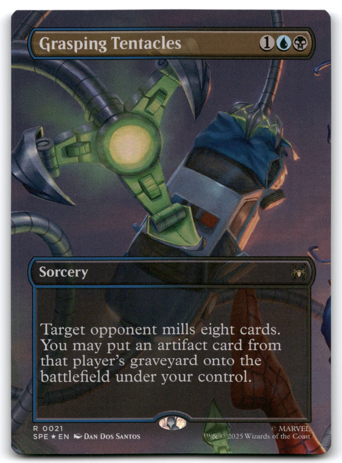 Grasping Tentacles (FOIL Borderless) Marvel's Spider-Man: Eternal-Legal