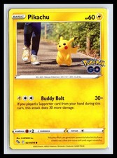 Carta Pokemon Pikachu Pokemon GO 027/078 C N-DESIGN Inc. NM