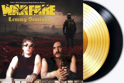 WARFARE LEMMY SESSIONS (GOLD VINYL LP+ BLACK VINYL 12'') Vinyl LP pre order mint*