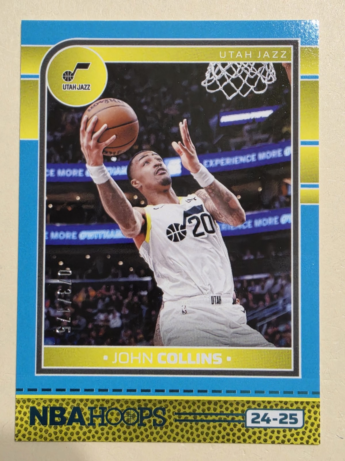 2024-25 Panini Nba Hoops - John Collins #24 Teal /175