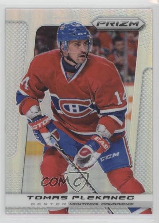2013-14 Panini Prizm Silver Prizm Tomas Plekanec #43 1o3