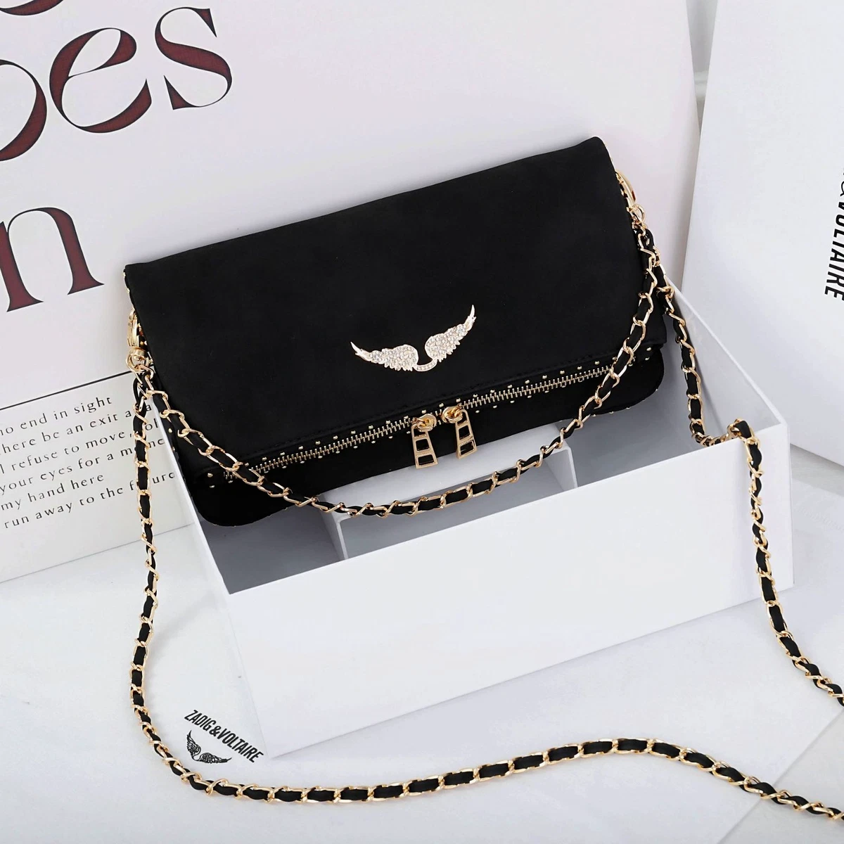 Zadig & Voltaire Leather Exterior Black Bags & Handbags for Women