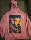 H&M Marvel Comics Zombies X-Men Hooded Sweatshirt 2XL Hoodie Pink Vintage RARE💖