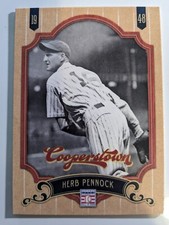 2012 Panini Baseball Cooperstown #47 Herb Pennock