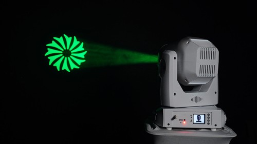 Rockville ROCK SPOT 260W White Moving Head Wireless DMX DJ Spot/Prism/Gobo Light - Picture 7 of 9