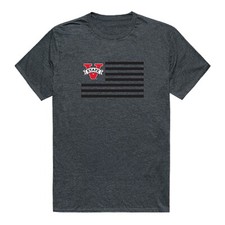 Valdosta State University Blazers VSU NCAA Cotton College Logo USA Flag T-Shirt 