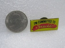 Wendy's I'm Committed To Sparkle! Pin