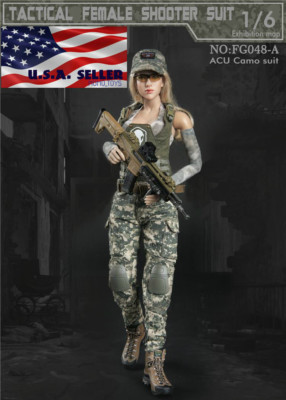 1//6 Tactical Camouflage Combat Clothing Set A For 12/" Phicen Hot Toys Figure USA