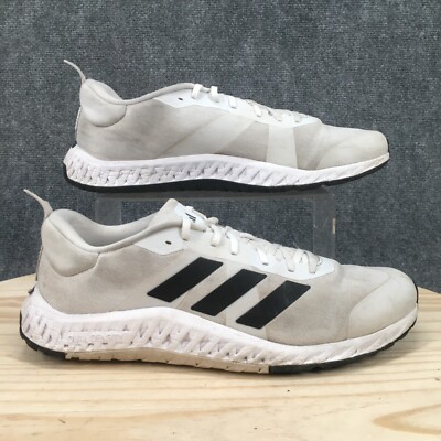 Adidas Shoes Mens 12 Everyset Trainer Athletic Sneakers HWA1Y3001 White Fabric