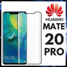 Film Tempered Glass Curved For Huawei Mate 20 Pro Protection Total 9D Black