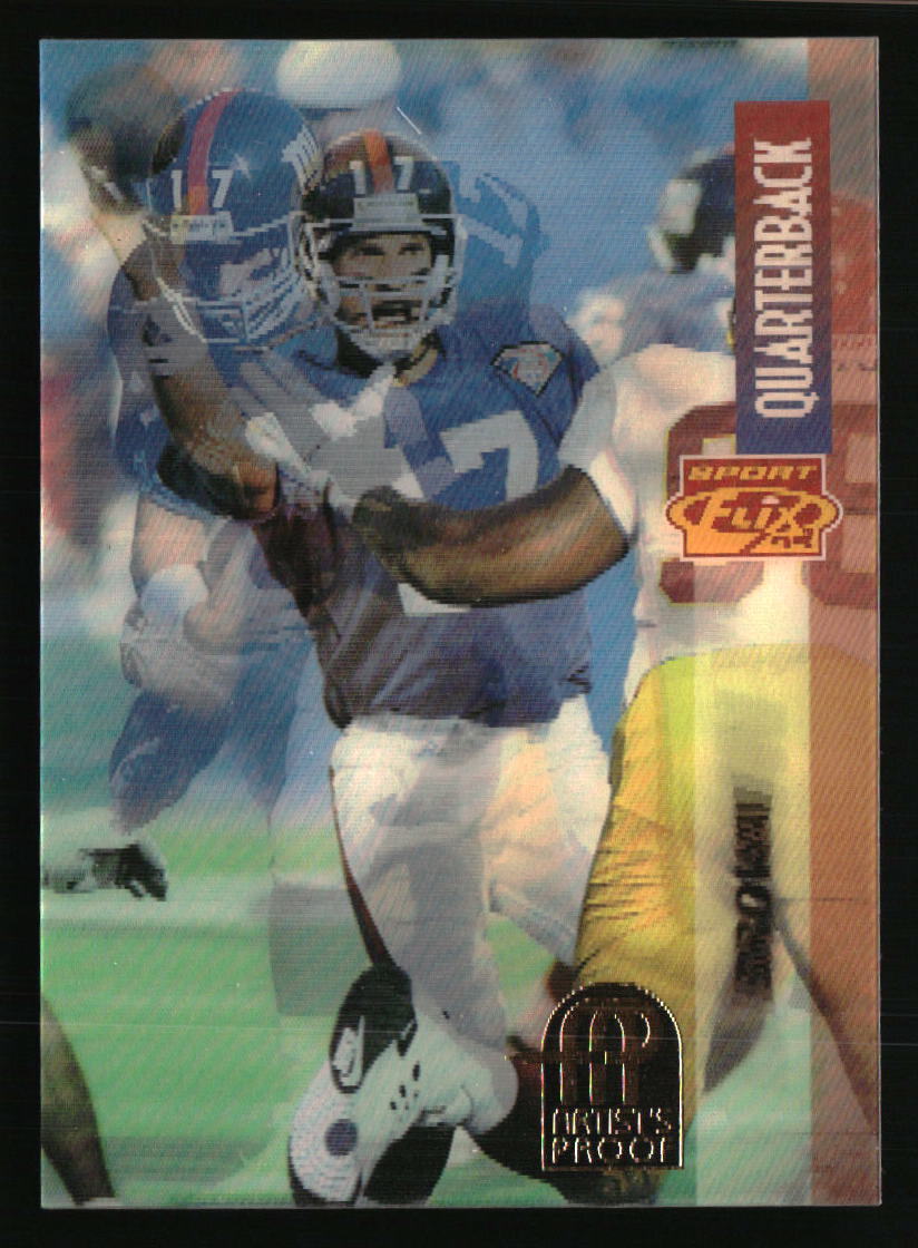 Dave Brown 1995 Sportflix #84 Football Card