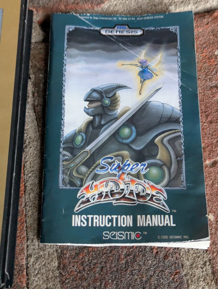Super Hydlide Sega Genesis CIB Completo Probado y Funcionando Foto 2 de 2