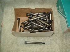 BRAND NEW BOX OF 38, 3/8" X 2-3/4" SOCKET SHOULDER SCREWS MADE IN USA