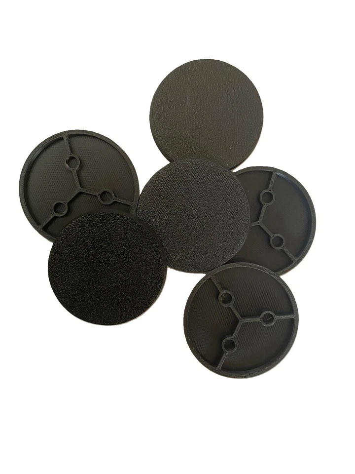BATTLE MASTER BASES 40mm Round Bases for Warhammer, 40k, AOS, D&D, One Page Rules, TTRPG