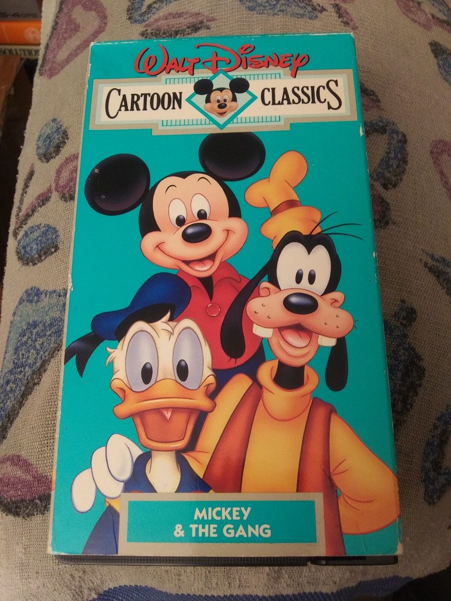 ディズニーVHS Walt Disney Cartoon Classics - Mickey & The Gang VHS 1930s