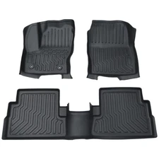 Floor Mats Rubber Liners for 2013-2018 Ford C-Max 2013-2019 Ford Escape 3pcs Set