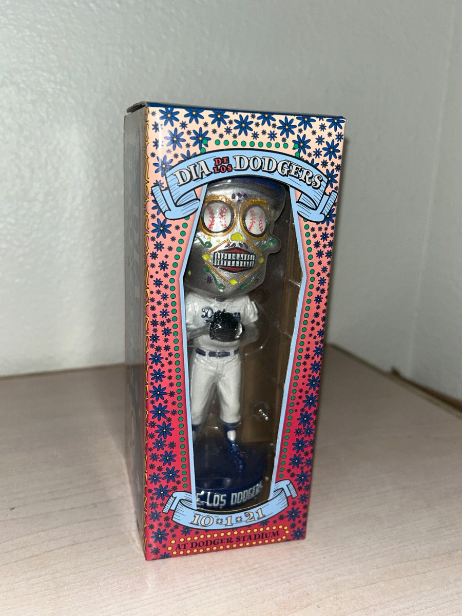 2021 Sugar Skull LA Dodgers Dia de Los Muertos Bobblehead SGA