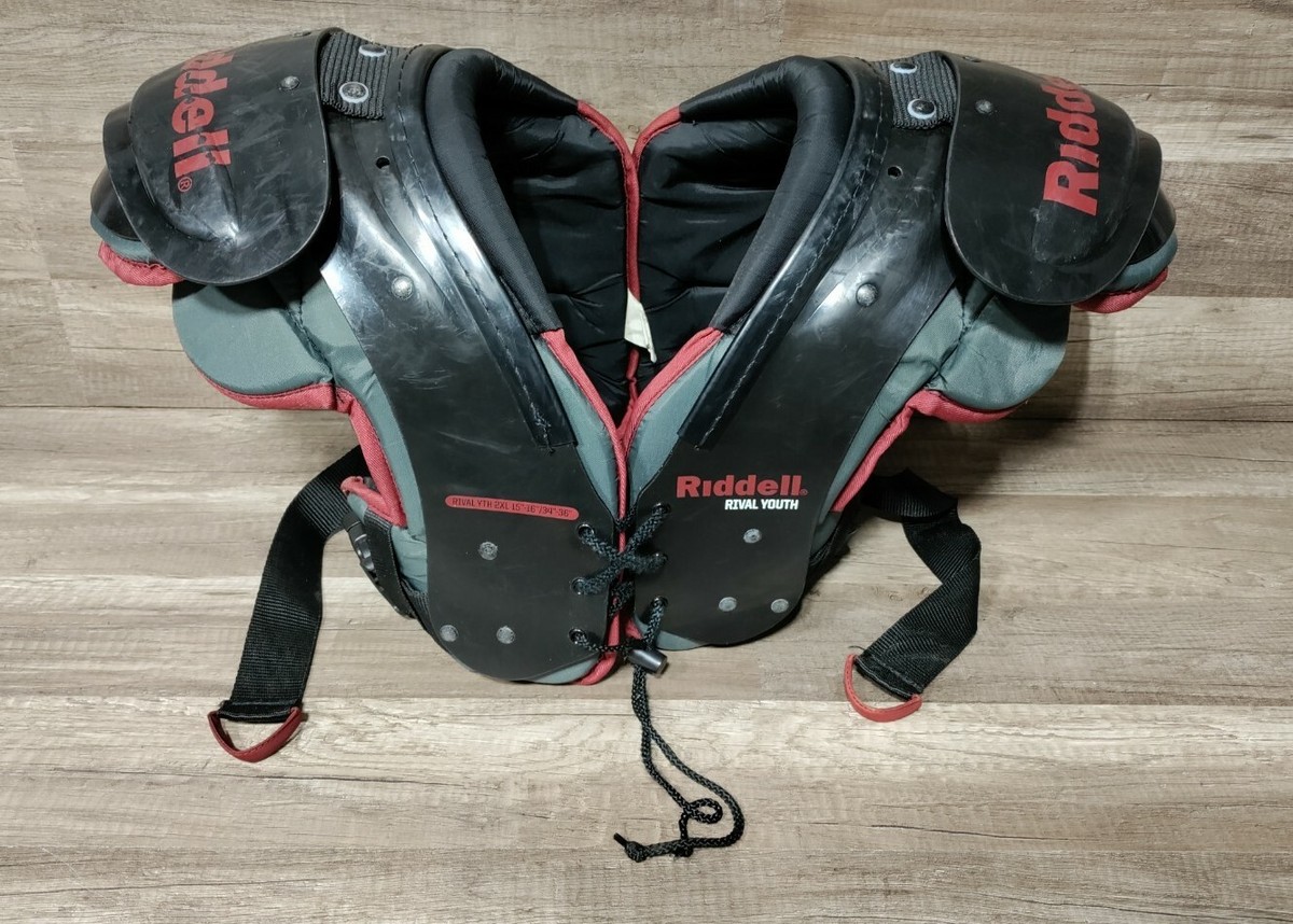 Riddell Warrior II W-130 ショルダーパッド Riddell Warrior ll W-130 Football Shoulder Pads Chest 32-34