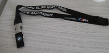 BMW Motorsport Schlüsselanhänger Lanyard DTM Schlüsselband Nothing else matters