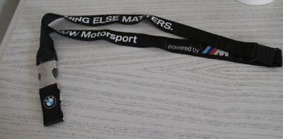 BMW Motorsport Keyring Lanyard DTM Lanyard Nothing else matters