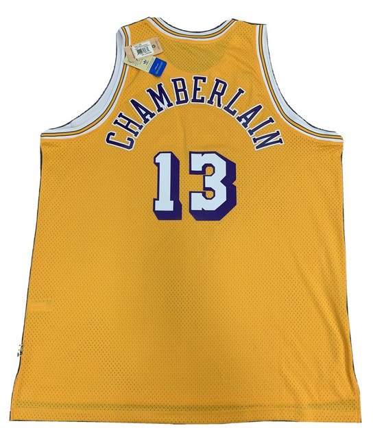 wilt chamberlain jersey lakers