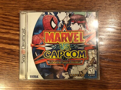 Marvel Vs Cap on Clash Of Super Heroes Sega Dreamcast