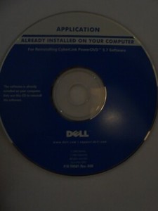 Dell CyberLink Power DVD 5.7 Software DP/N 0WH304